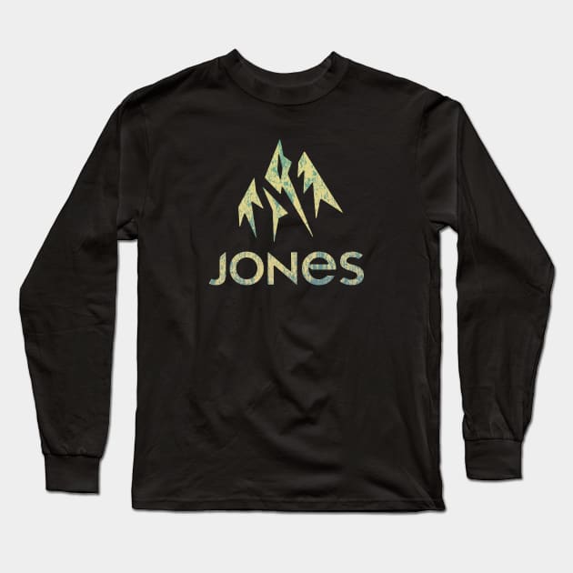 Jones Snowboard - Mountain Long Sleeve T-Shirt by RileyDixon